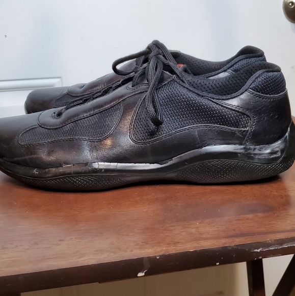 Prada Sneakers, Black, Size 11 - Picture 11 of 16